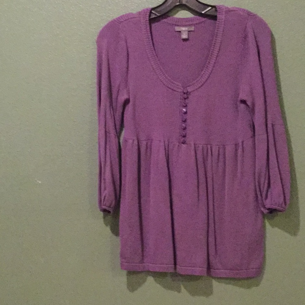 Purple sweater